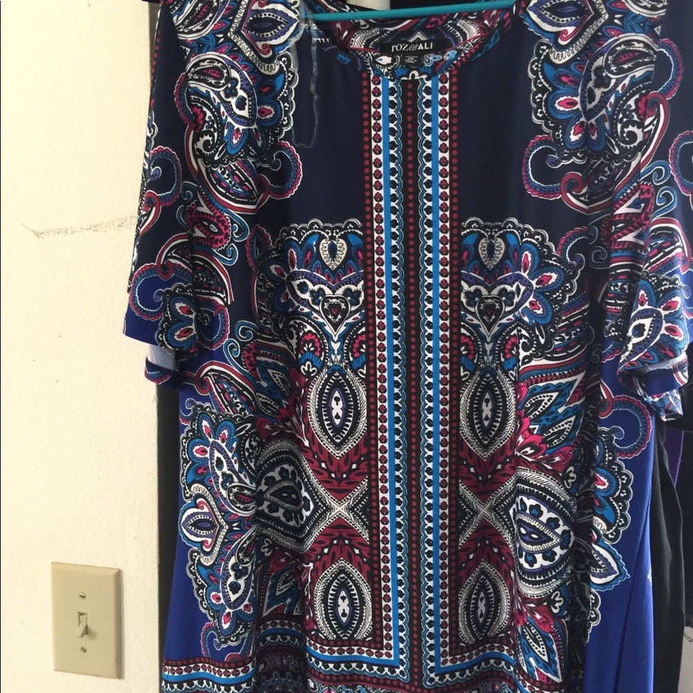 Rod & Ali top from Dressbarn 2X